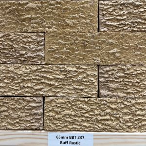 BBT 237 Buff Rustic 65 MM